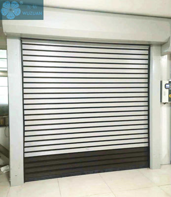 380V 1.2m/S Exterior Aluminium Roller Shutter Garage Doors