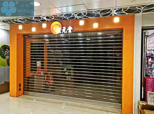 Good Vision 3mm 9mm Bar Clear Roller Shutters