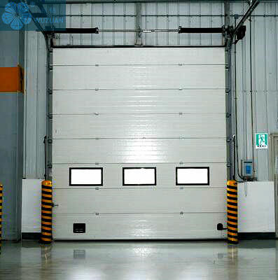 0.5m/S  40 Mm Industrial Overhead Door For Cold Room