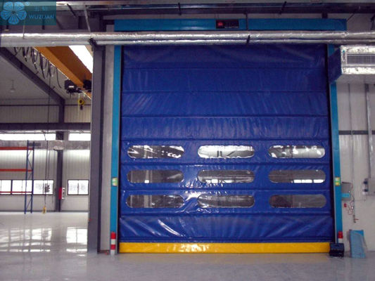 3m Height  0.6 M/S Roll Up Security Shutters With PVC Window