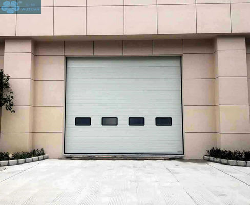 Vertical 200m/S 2mm Galvanized Steel Commercial Garage Doors