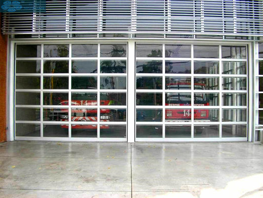 40mm Perspex Panel Aluminum Frame Insulated Sectional Doors