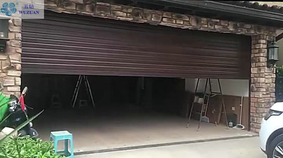No Fading Automatic Aluminium Roller Shutter Door For Garage