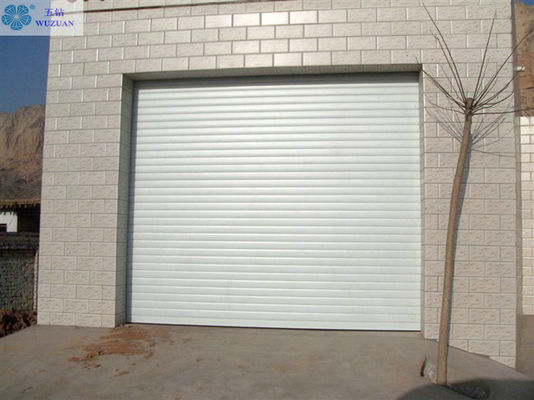 Aluminum Alloy Double Slat Electric Roller Shutter Garage Doors