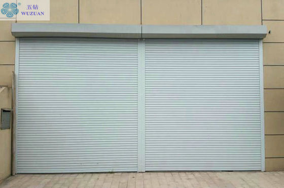 Windproof 0.7mm Aluminum Roller Shutter Door For Warehouse