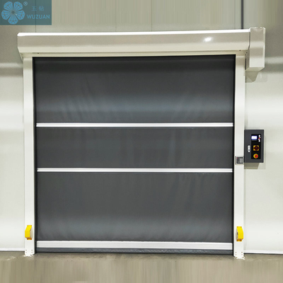 Rapid Action PVC Roller Shutter Doors With 0.8 / 1.5mm Thick Curtain