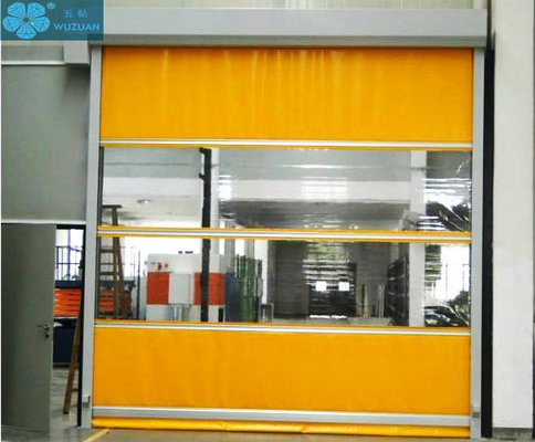 Servo Motor High Speed PVC Roller Shutter Doors IP55