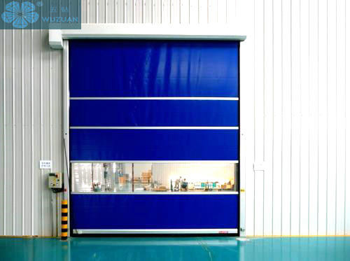 Industrial Flexible PVC Roller Shutter Doors 110V / 220V / 380V