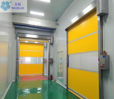                  High Grade China Rapid Roller Shutter Door Fast Rolling High Speed Roll up Door             