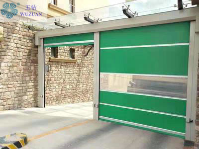                  High Grade China Rapid Roller Shutter Door Fast Rolling High Speed Roll up Door             