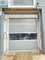                  Automatic Industrial Custom Fast Interior Exterior Roller Shutter Garage Plastic Roll up High Speed PVC Door             
