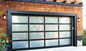 Sliding 50mm 5000mm Height Glass Panel Garage Doors