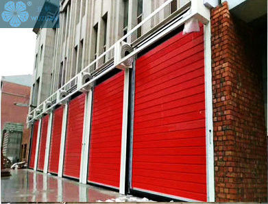 Fire Proof 220V 2.2m/S High Speed Spiral Door