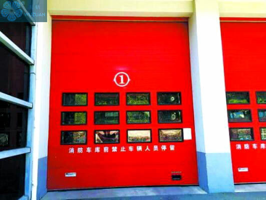 Fire Proof 220V 2.2m/S High Speed Spiral Door