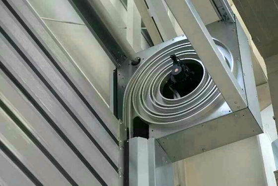 2m/S 220V High Speed Spiral Door For Warehouse