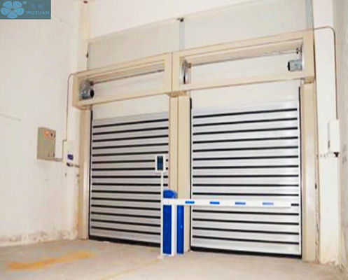 Thermal Insulated 2.5m/S 1.2mm High Speed Spiral Door