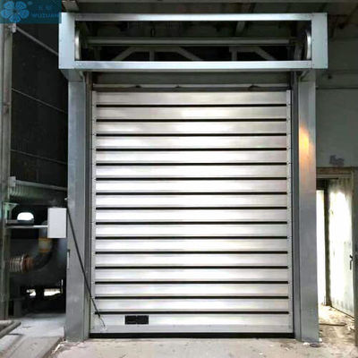 3m Height 1.2/S High Speed Spiral Door With Clear Window