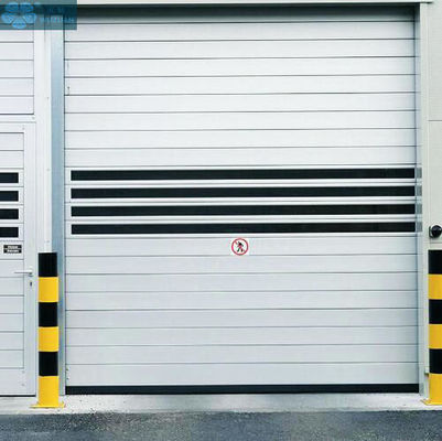 3m Height 1.2/S High Speed Spiral Door With Clear Window