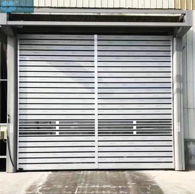 3m Height 1.2/S High Speed Spiral Door With Clear Window