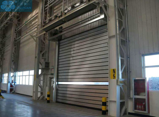 Width 2000mm 1.5 M/S High Speed Spiral Door For Warehouse