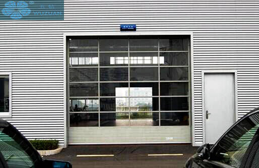 3m Height Glass Panel Garage Doors