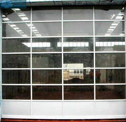 3m Height Glass Panel Garage Doors