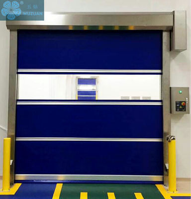 2000mm Width 0.9mm Curtain High Speed Rolling Doors