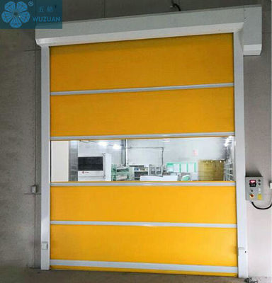 2000mm Width 0.9mm Curtain High Speed Rolling Doors