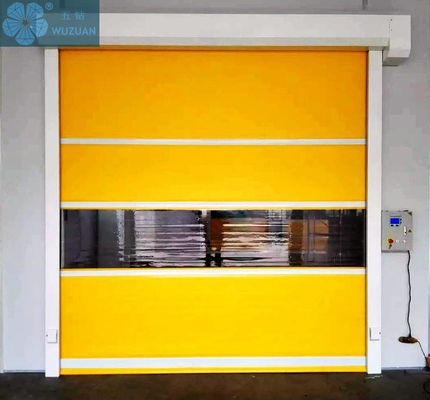 Dust Proof 3000mm Width 1.5mm PVC Roller Shutter Doors