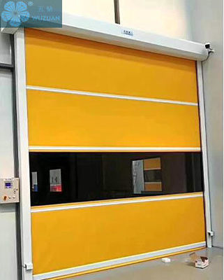 Dust Proof 3000mm Width 1.5mm PVC Roller Shutter Doors