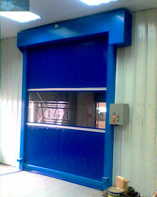 Fast Rolling IP55 Safety DC24V Speed Shutter Door