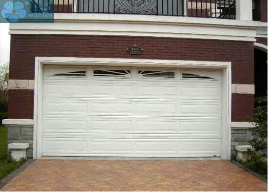 Security 3000mm Width 800N Sectional Overhead Garage Door