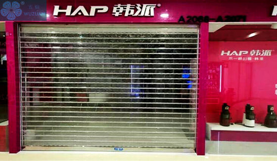 Good Vision 3mm 9mm Bar Clear Roller Shutters