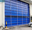 3m Height  0.6 M/S Roll Up Security Shutters With PVC Window