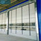 220V 0.8m/S Roller Shutter Doors With Transparent Window