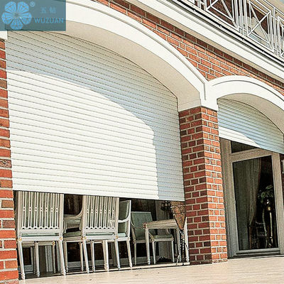 65kg/M3 0.27mm Aluminum  Automatic Window Shutters For Hotel