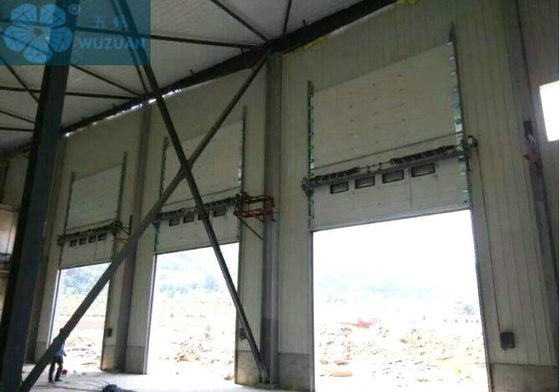 4000mm Height 550mm Panel Industrial Overhead Door