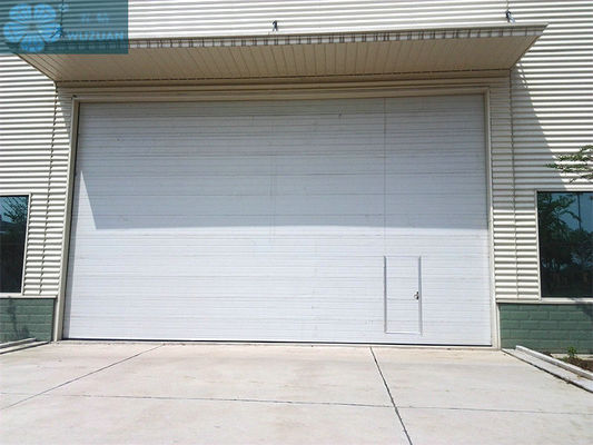 0.25m/S 0.45mm Galvanized Steel Industrial Overhead Door