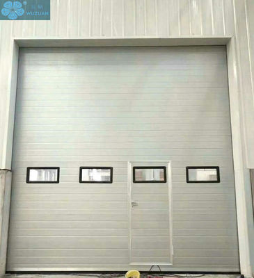 0.35mm Galvanized Steel 440mm Panel Industrial Overhead Door