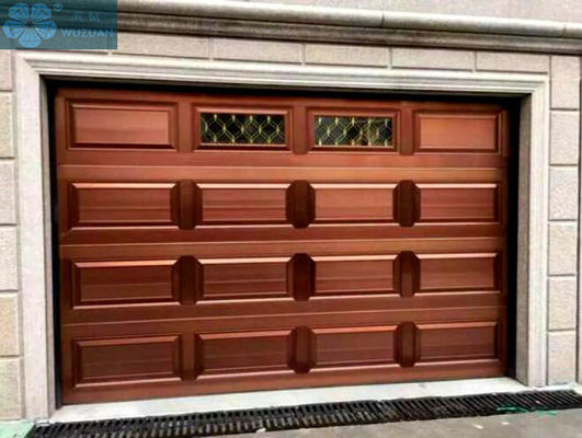 Electric Residential Overhead Sectional Garage Door 550mm