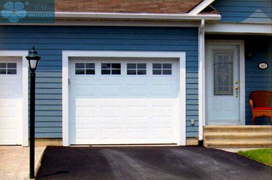 Electric Residential Overhead Sectional Garage Door 550mm