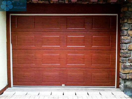 Roll Up Insulated Sectional Overhead Doors 500mm For Garage