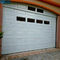 PU Foaming Galvanized Steel Overhead Garage Door IP55 With Windows