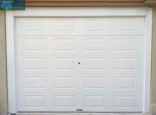 Galvanized Steel Automatic Sectional Garage Door For House