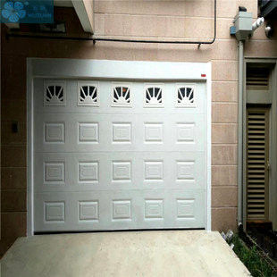 Linear Insulated Sectional Garage Doors Galvanized Steel