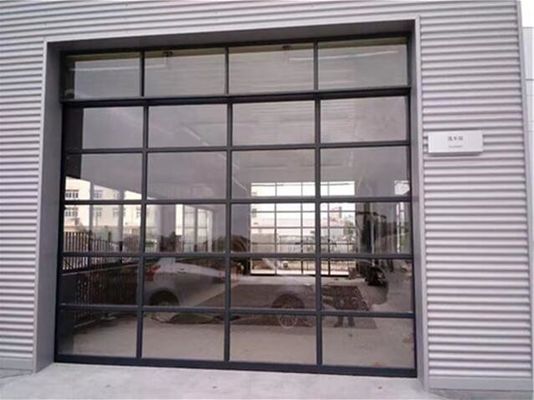 5m Width Insulated Glass Sectional Garage Doors