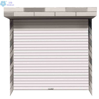 Aluminum 50mm 80mm 90mm 130mm Hurricane Industrial Garage Roller Up Doors Shutter Doors