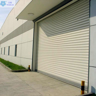 Aluminum 50mm 80mm 90mm 130mm Hurricane Industrial Garage Roller Up Doors Shutter Doors