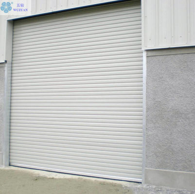 PU Foaming Insulated Aluminum Alloy Roller Shutter Garage Doors / Aluminium Security Door