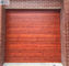Mahogany Wood Grain Aluminium Roller Door / Automatic Roller Door